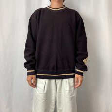 画像2: 40's SAND KNIT レタード ウールスウェット 42 (2)