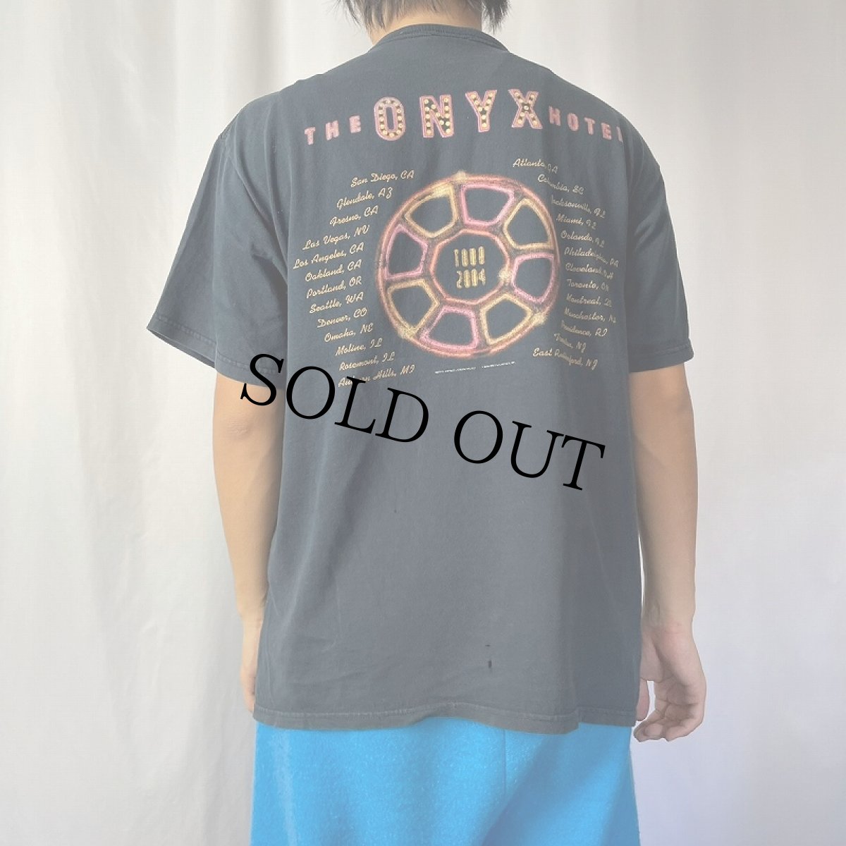 画像3: 2004 BRITNEY SPEARS ツアープリントTシャツ L (3)