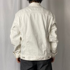 画像3: 90's Levi's 70503 02 ブリーチ加工 デニムジャケット L (3)