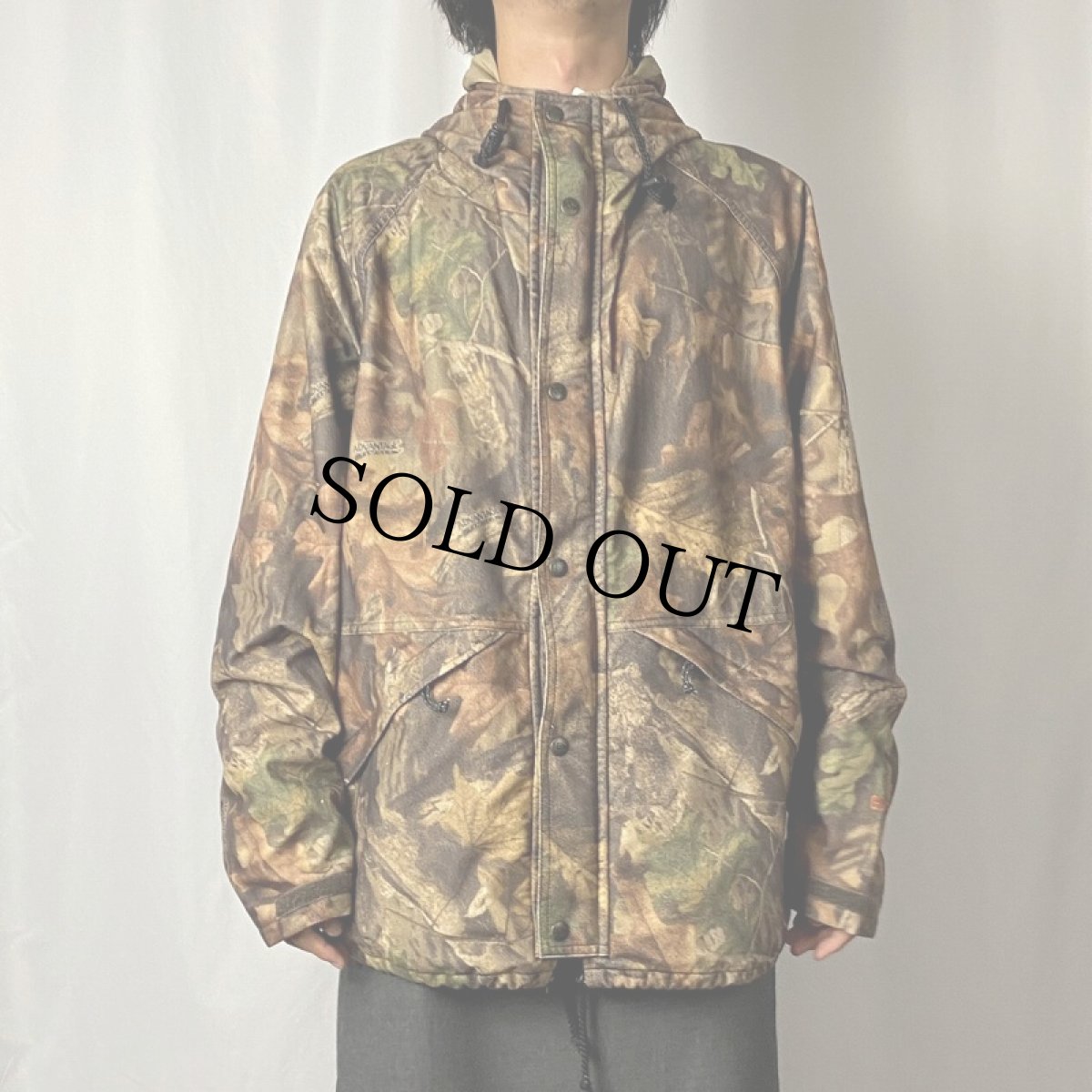 画像2: 10X GORE-TEX リアルツリーカモ柄 マウンテンパーカー XL (2)