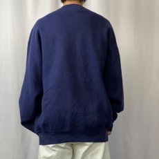 画像3: 90's Snapple USA製 飲料ブランド ロゴプリントスウェット NAVY XXL (3)