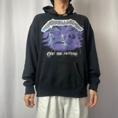 画像3: 90's METALLICA USA製 ロックバンド スウェットフーディー BLACK (3)