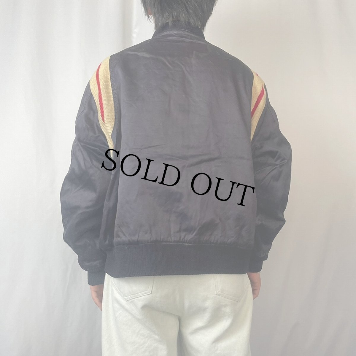 画像3: 50〜60's レーヨンスタジャン (3)