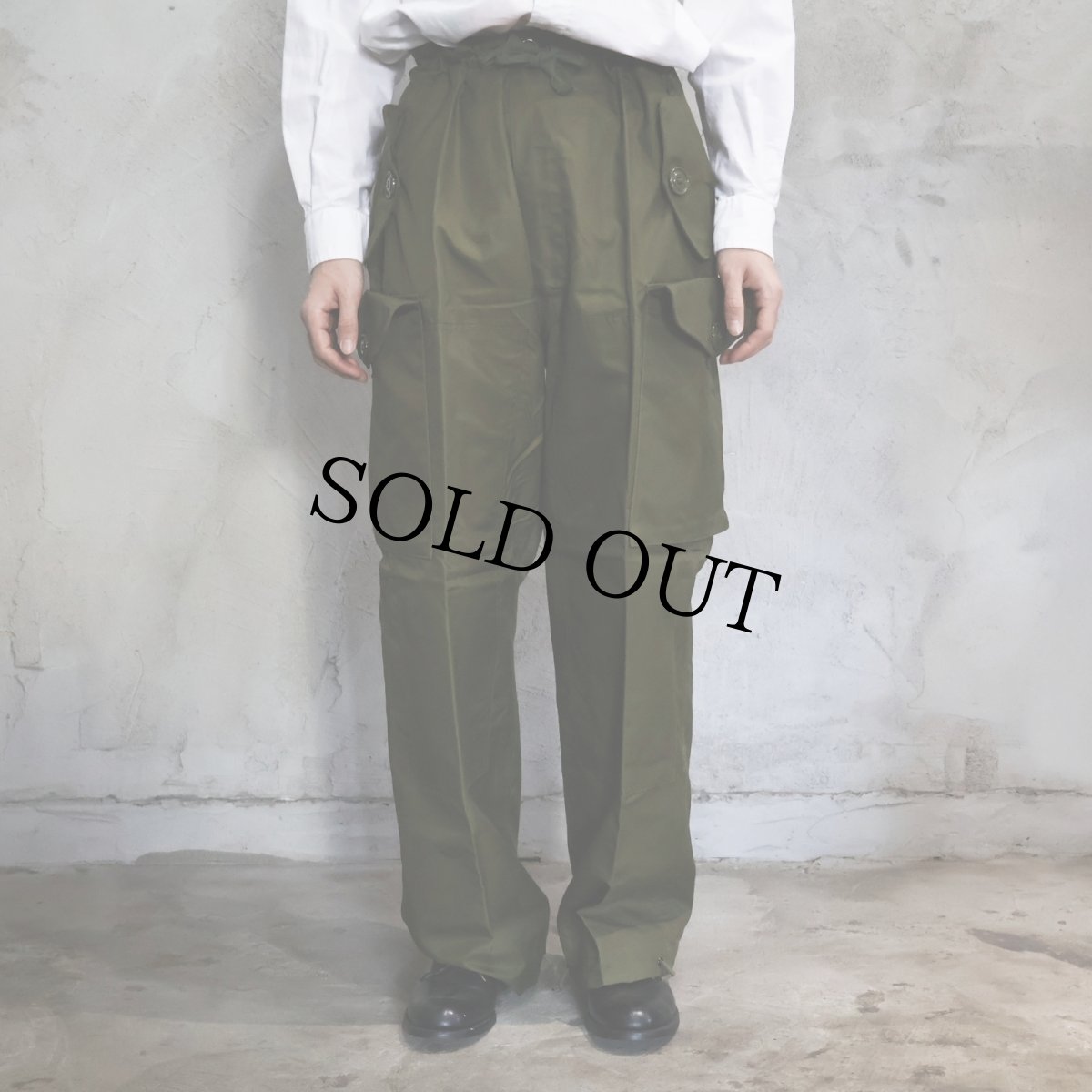 画像3: 80's CANADIAN ARMY ウィンドオーバーパンツ REGULAR-SMALL DEADSTOCK (3)