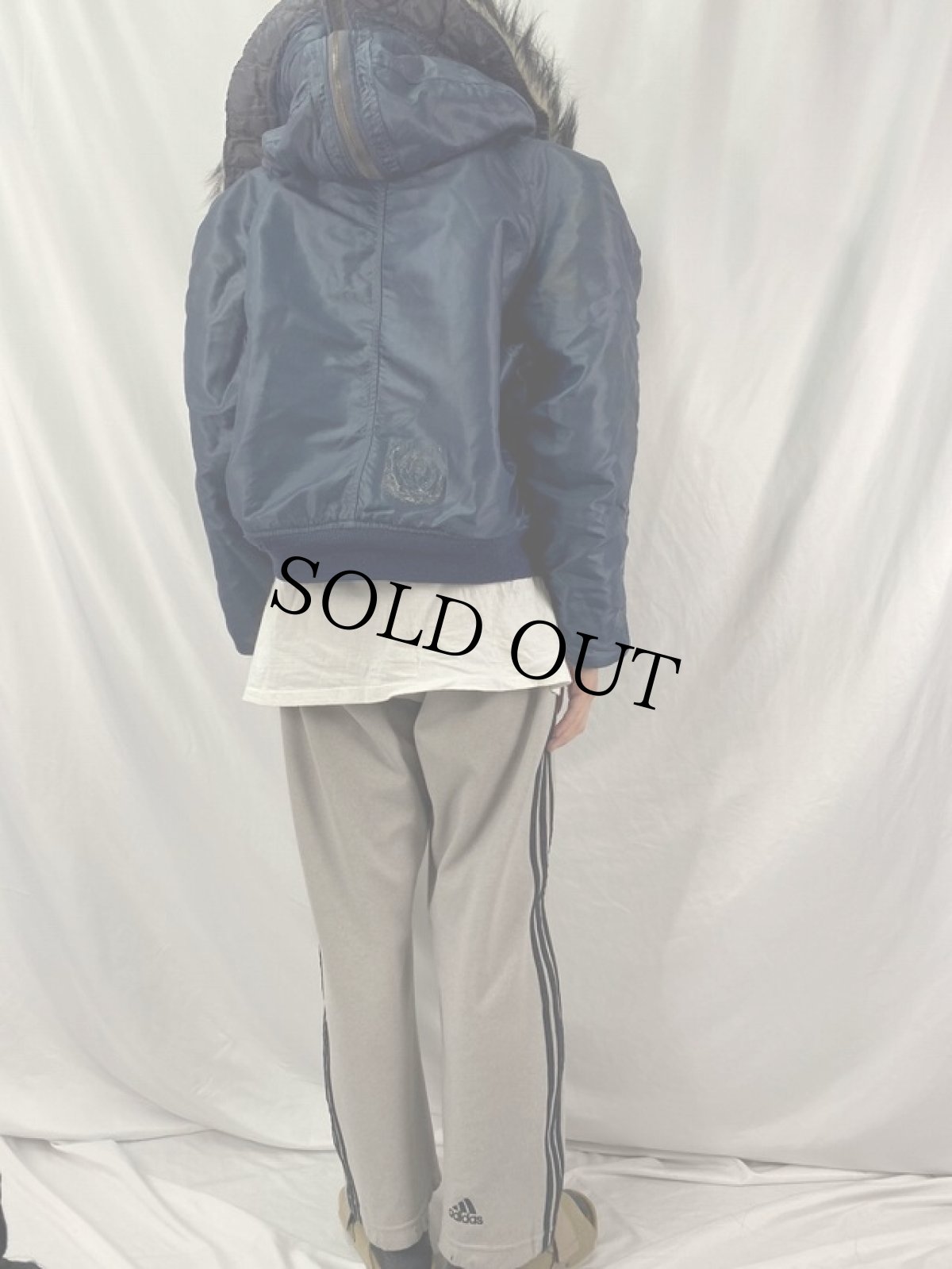 画像4: 50's U.S.AIR FORCE N-2A フライトジャケット EXTRA LARGE (4)