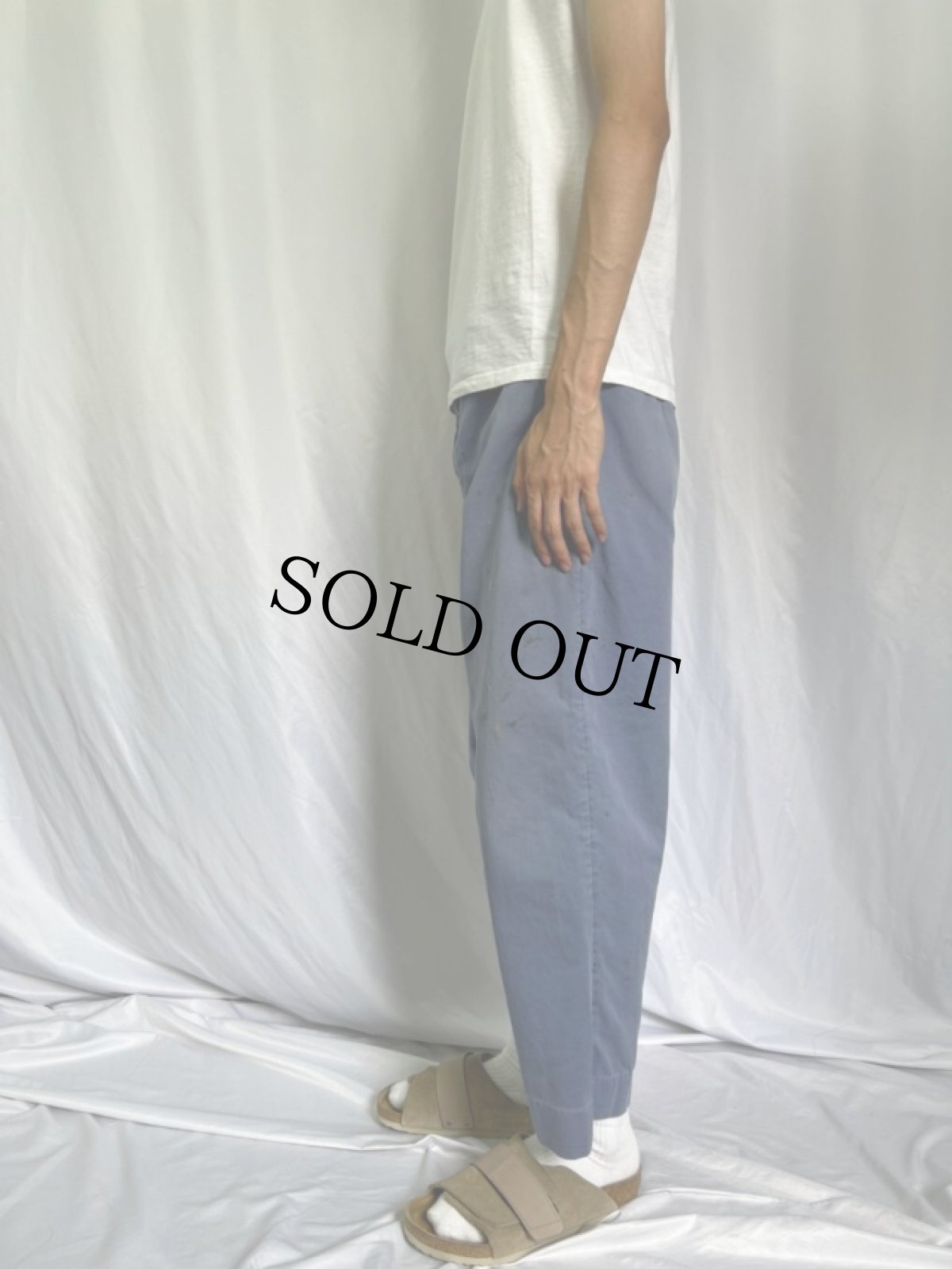 画像3: 60's チノトラウザーズ W35 (3)