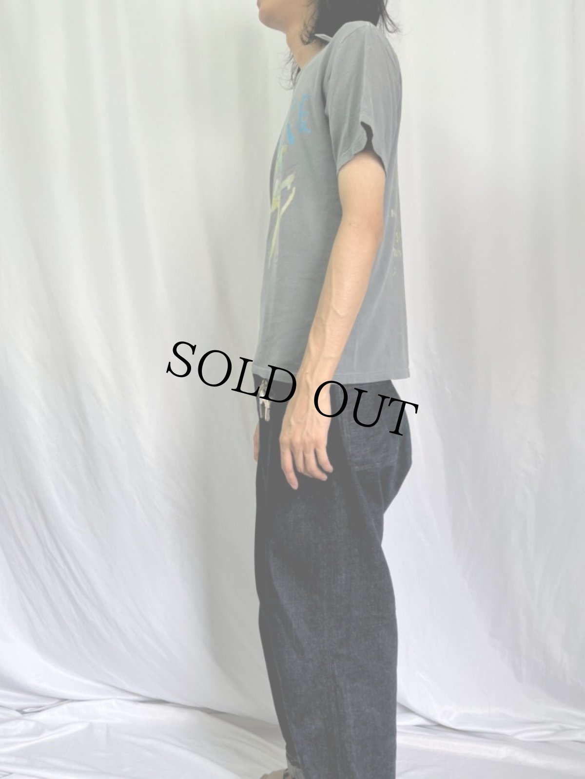 画像3: 90〜00's THE CURE "THE HEAD ON THE DOOR" ロックバンドアルバムTシャツ (3)