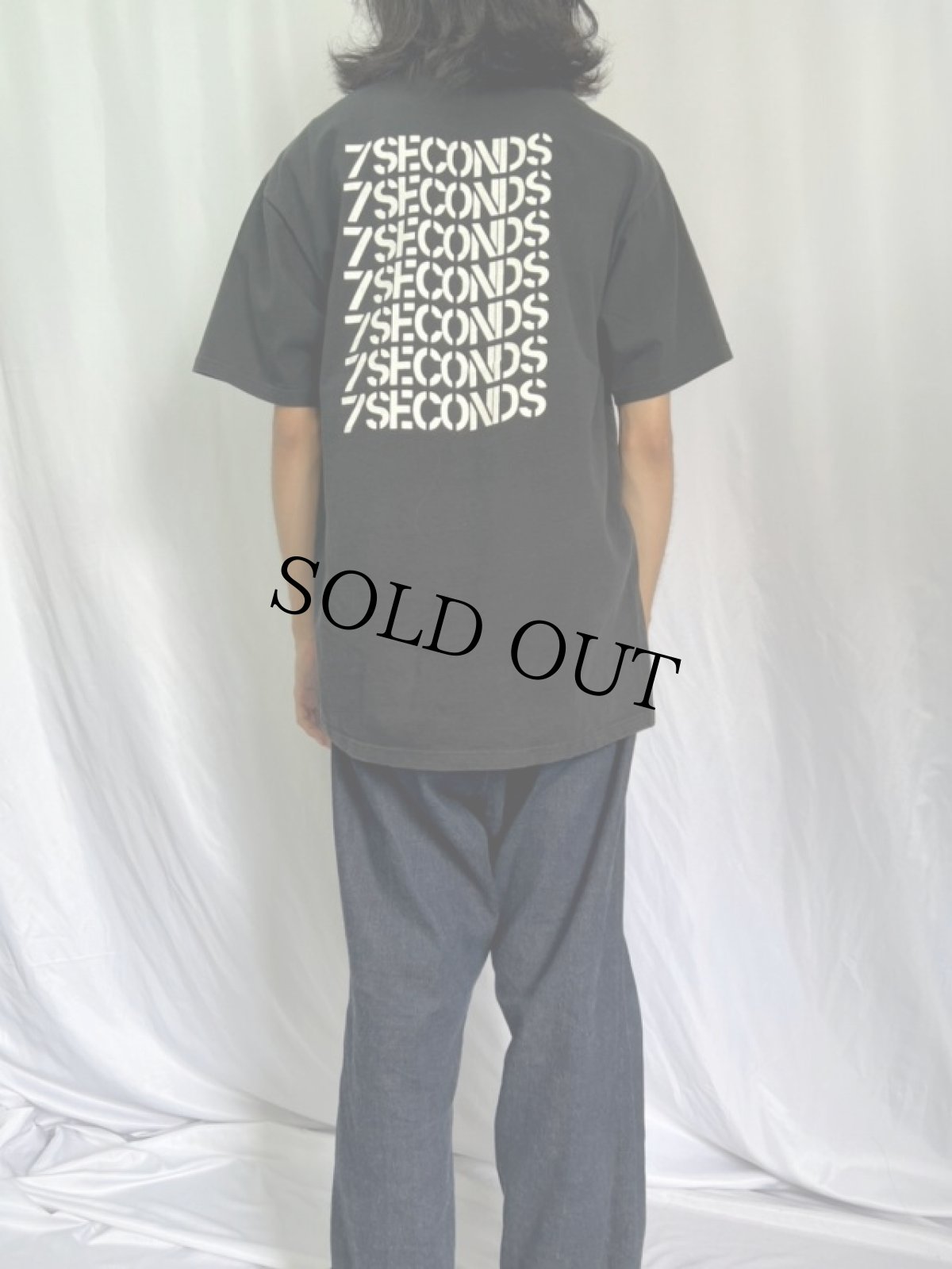 画像4: 7SECONDS USA製 ハードコアパンクバンドTシャツ XL (4)