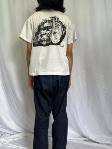 画像4: 90's Fitz of Depression USA製 パンクロックバンドTシャツ XL (4)