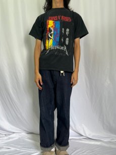 画像3: 90's GUNS N' ROSES×METALLICA USA製 ロックバンドツアーTシャツ L (3)