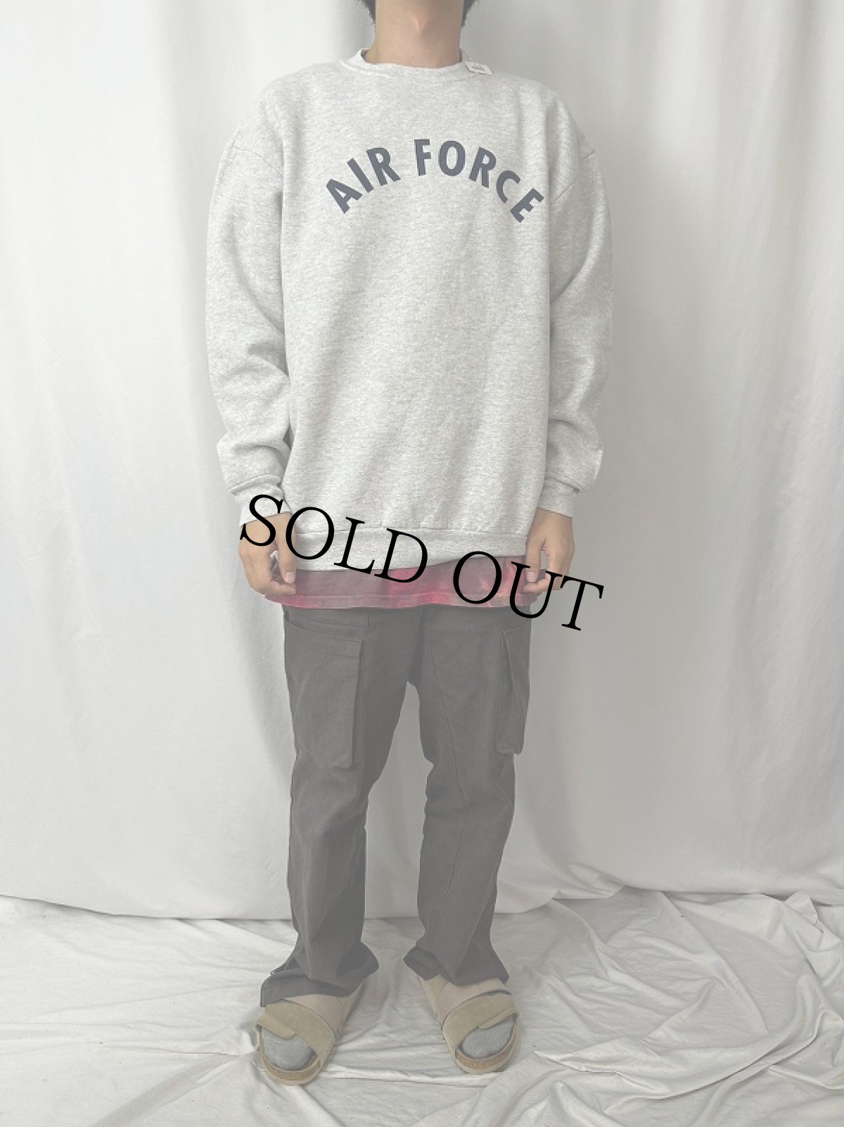 画像2: 2000's U.S.AIR FORCE プリントスウェット (2)