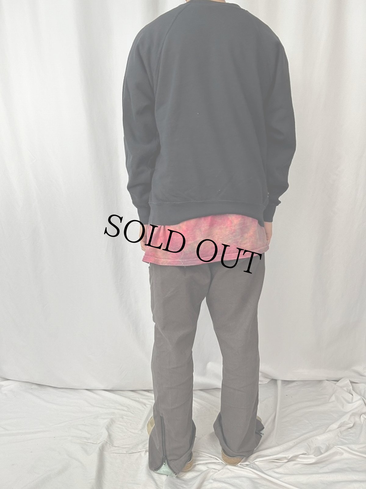 画像4: "THE COFFEE SHOP MENU" ガンジャプリントスウェット BLACK M (4)