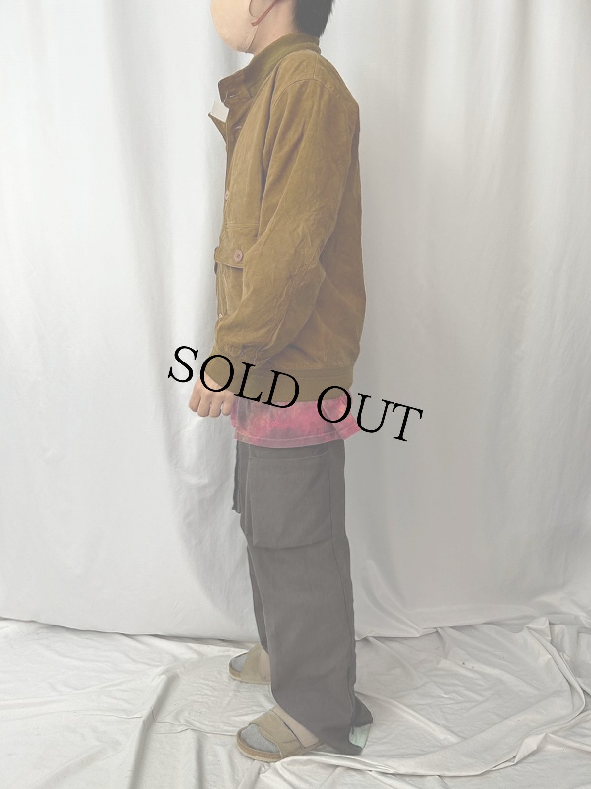 画像3: VERA PELLE ヌバックレザージャケット (3)