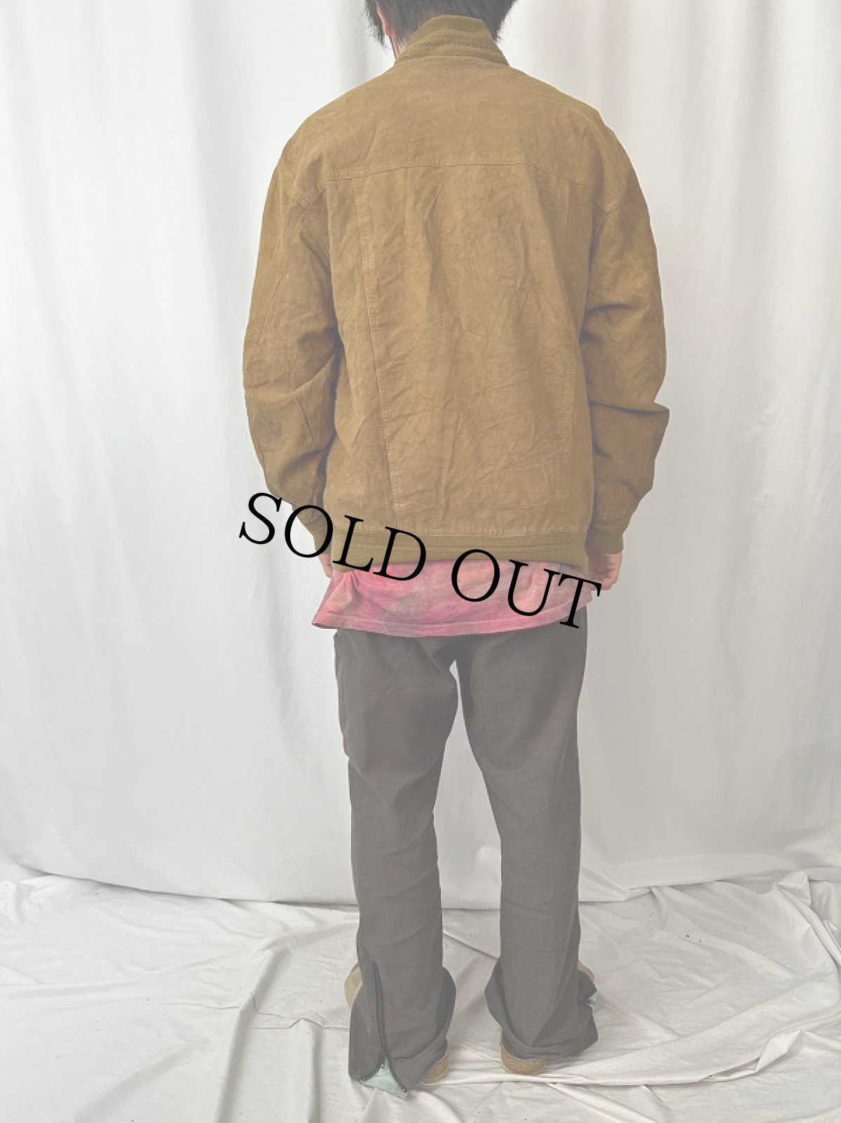 画像4: VERA PELLE ヌバックレザージャケット (4)