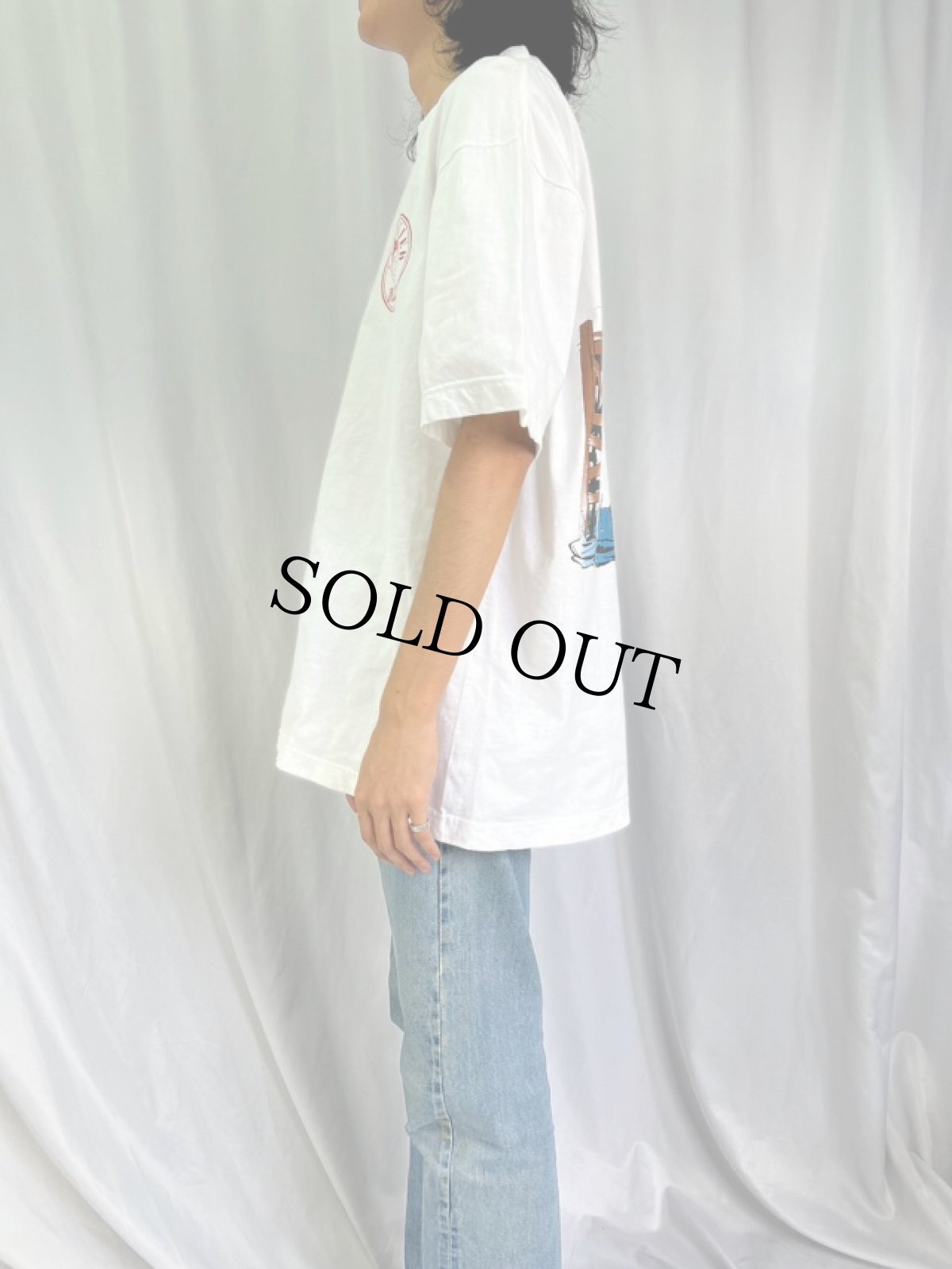 画像3: MAD "Alfred E. Neuman" キャラクタープリントTシャツ XL (3)