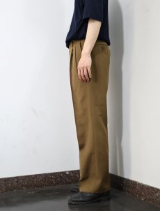 画像3: BALENCIAGA SPORTS 2タック ポリエステルスラックス W31 (3)