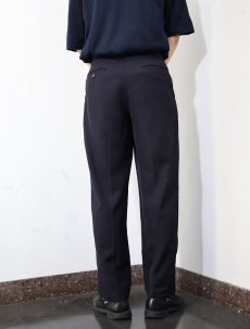 画像4: 80's im MIYAKE DESIGH STUDIO 2タック ウールスラックス BLACK W29 (4)
