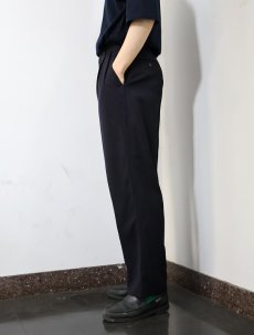 画像3: 80's im MIYAKE DESIGH STUDIO 2タック ウールスラックス BLACK W29 (3)
