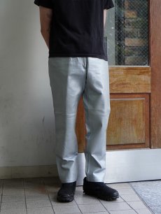 画像3: METRO STYLE レザーパンツ SILVER W29 (3)