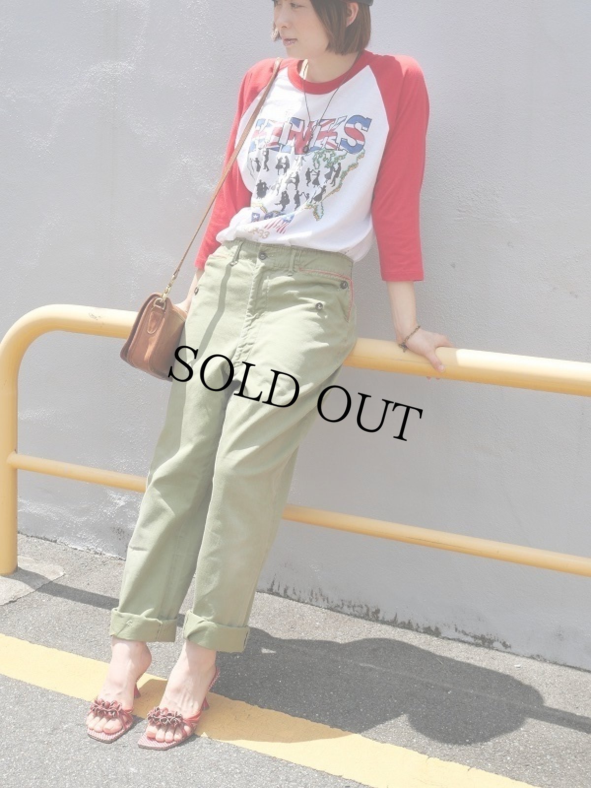 画像1: 60's BOY SCOUTS OF AMERICA チノトラウザーズパンツ W29 (1)