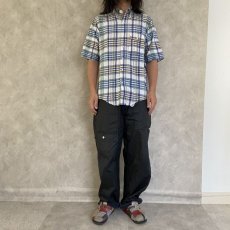 画像2: 60〜70's インディアンマドラス Cotton S/S Shirt M (2)