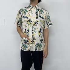 画像3: 40〜50's "nassau bahamas" Hawaiian Shirt (3)