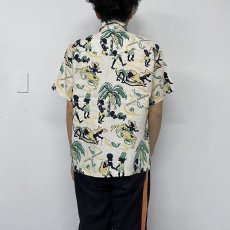 画像5: 40〜50's "nassau bahamas" Hawaiian Shirt (5)