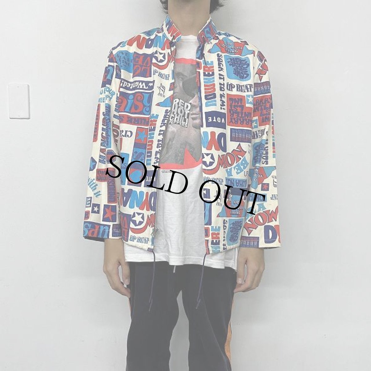 画像3: 60〜70's Sir Jac 総柄 Jacket M (3)