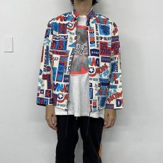 画像3: 60〜70's Sir Jac 総柄 Jacket M (3)