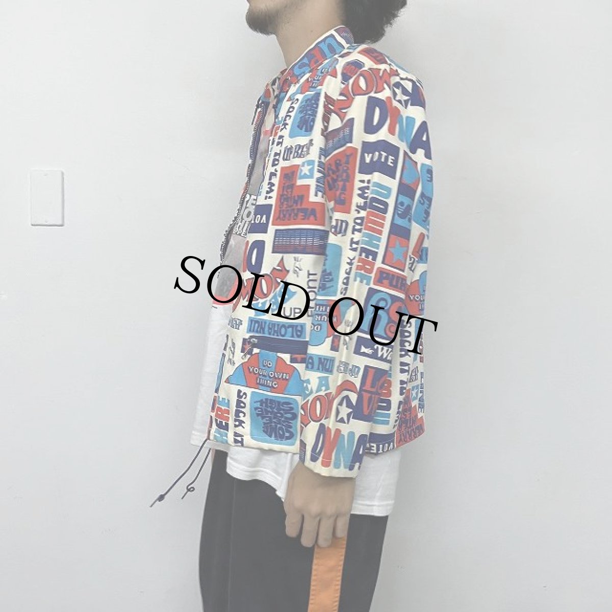 画像4: 60〜70's Sir Jac 総柄 Jacket M (4)