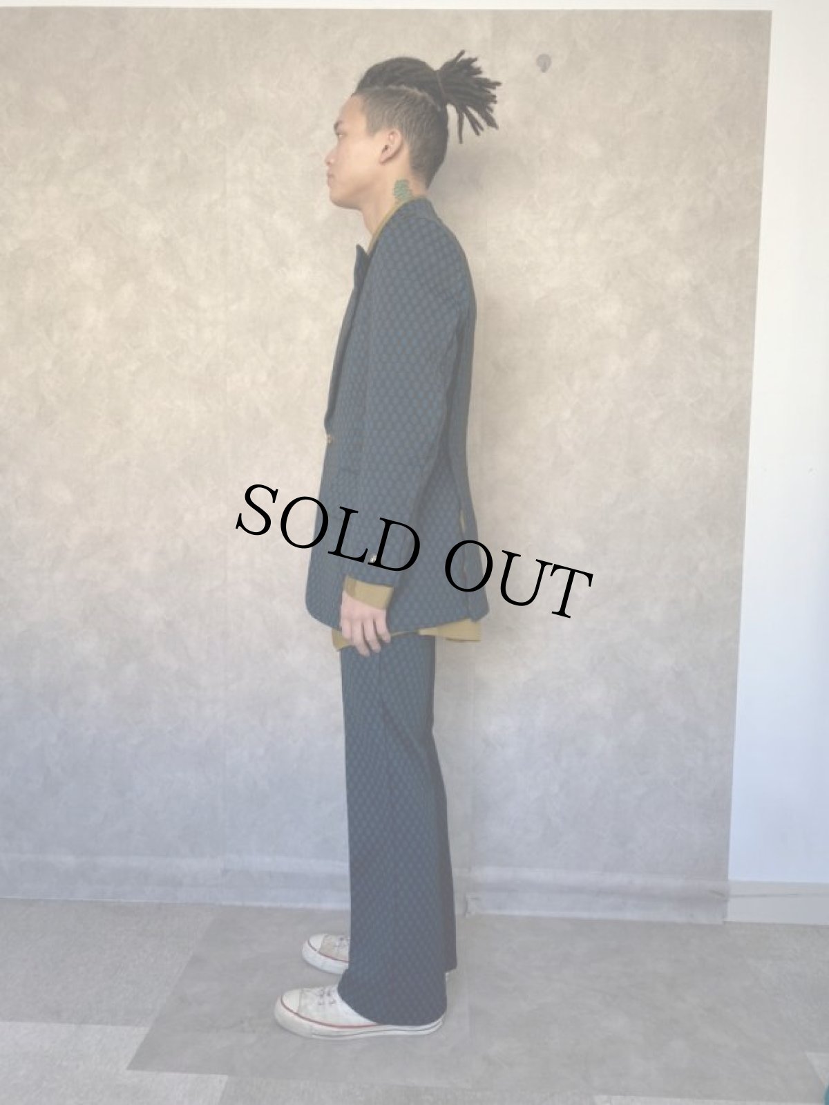 画像7: 70's Malibu CLOTHES 総柄ジャケットセットアップ (7)