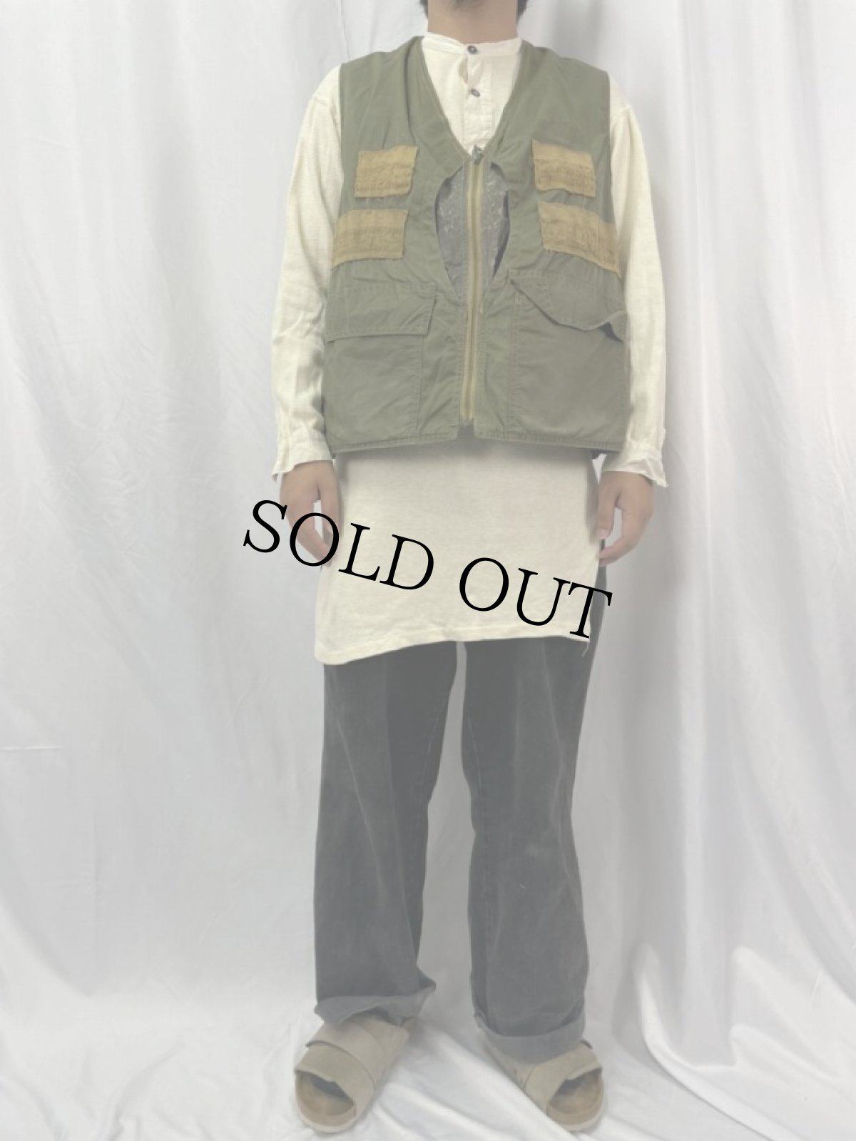 画像2: 70's~ ムーンポケット ハンティングベスト (2)