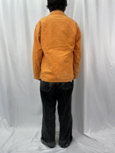 画像4: VINTAGE EURO コットンツイル ワークカバーオール  (4)