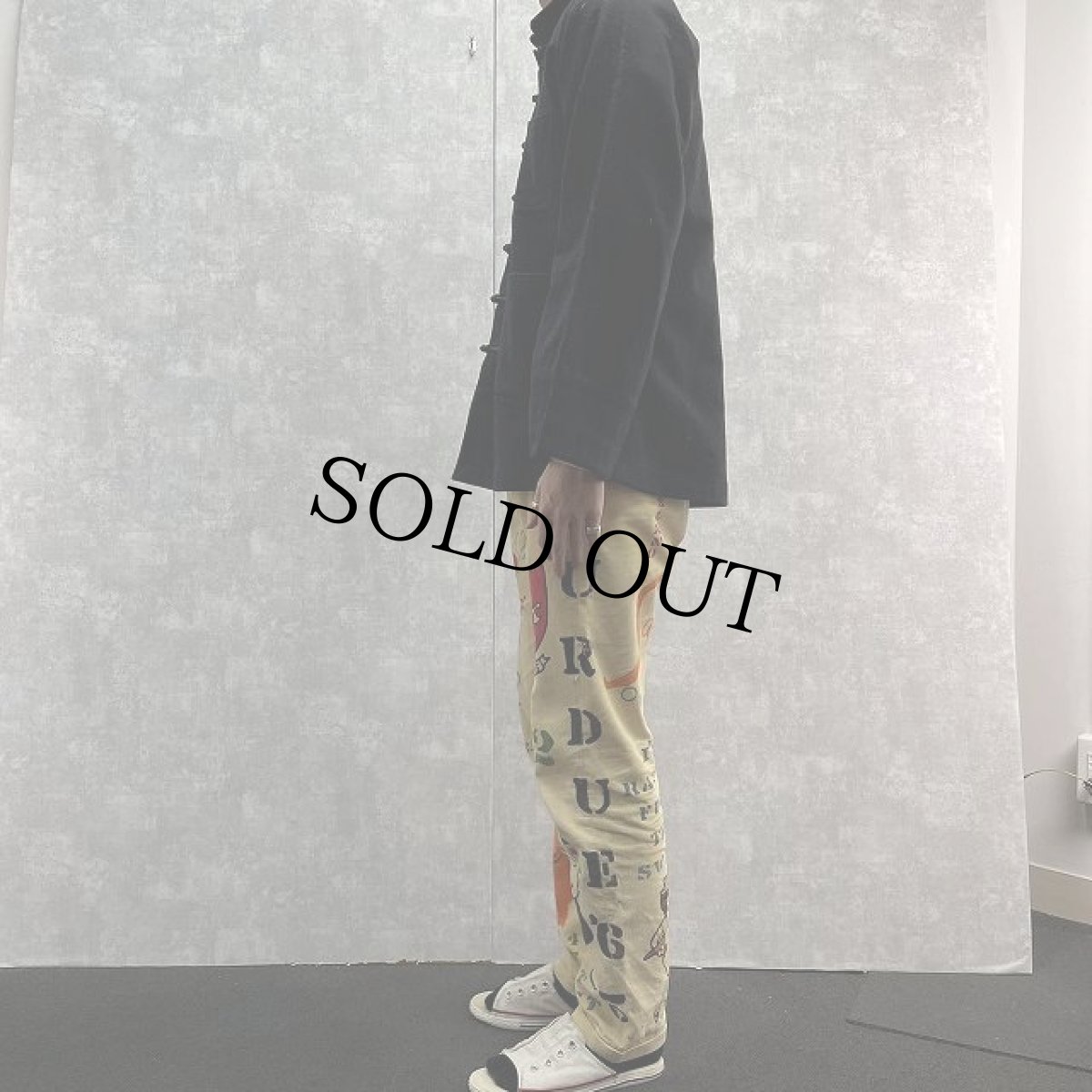 画像3: ウールメルトンチャイナジャケット (3)