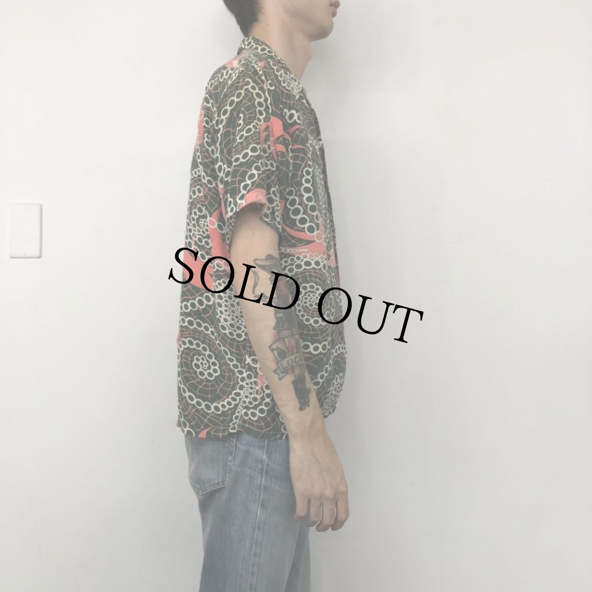 画像3: 50's PILGRIM Rayon Hawaiian shirt (3)