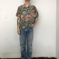 画像5: 50's PILGRIM Rayon Hawaiian shirt (5)