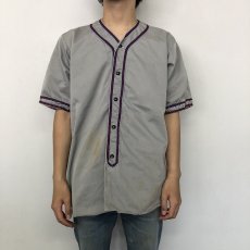 画像3: 60's "マチ付き" Cotton Baseball shirt (3)