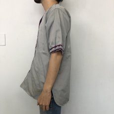 画像4: 60's "マチ付き" Cotton Baseball shirt (4)