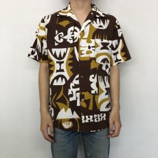 画像3: 70's〜 HAWAII製 Cotton Hawaiian shirt L (3)