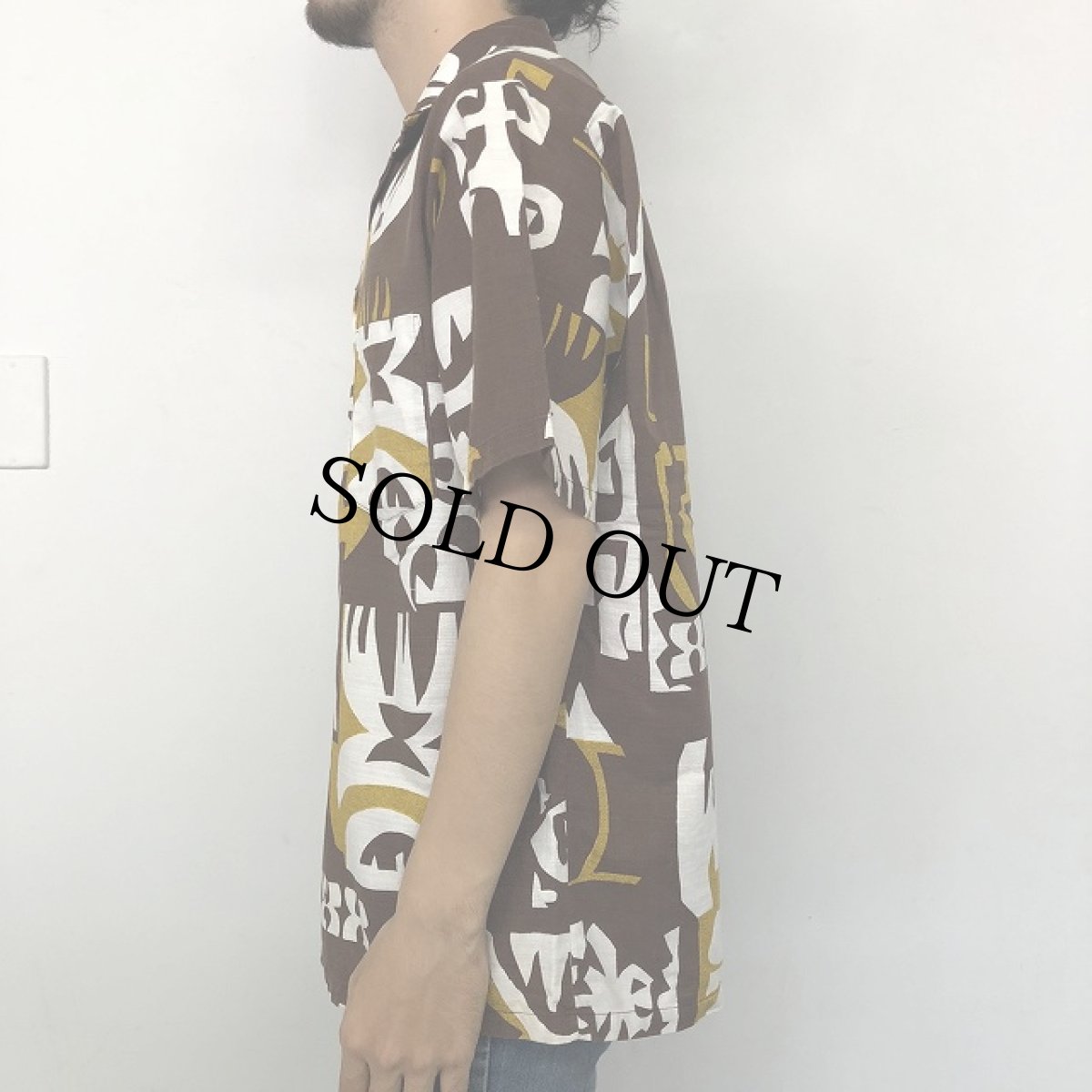 画像4: 70's〜 HAWAII製 Cotton Hawaiian shirt L (4)