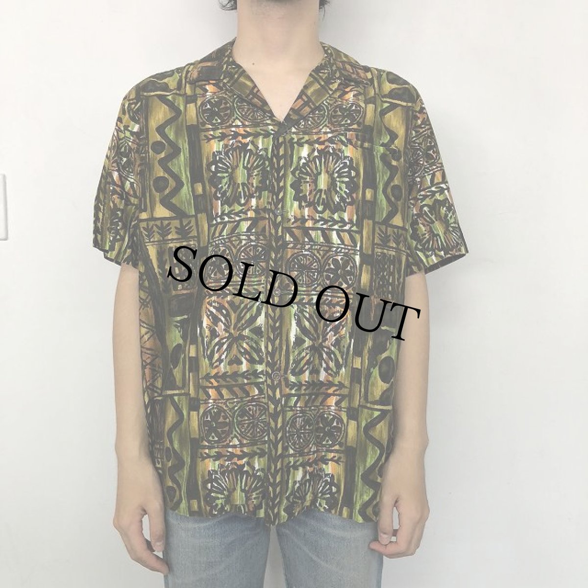 画像3: 70's Cotton Hawaiian shirt L (3)
