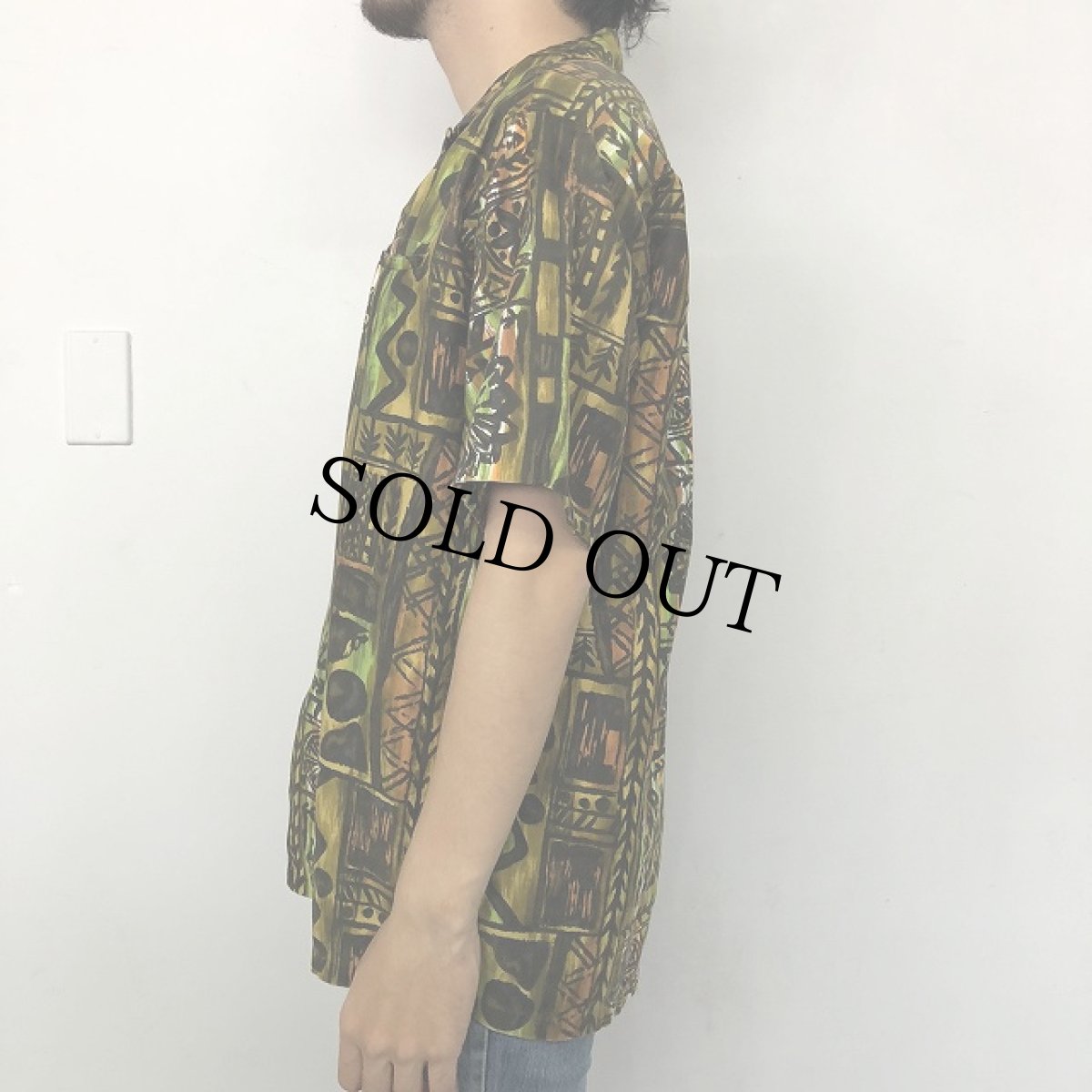 画像4: 70's Cotton Hawaiian shirt L (4)