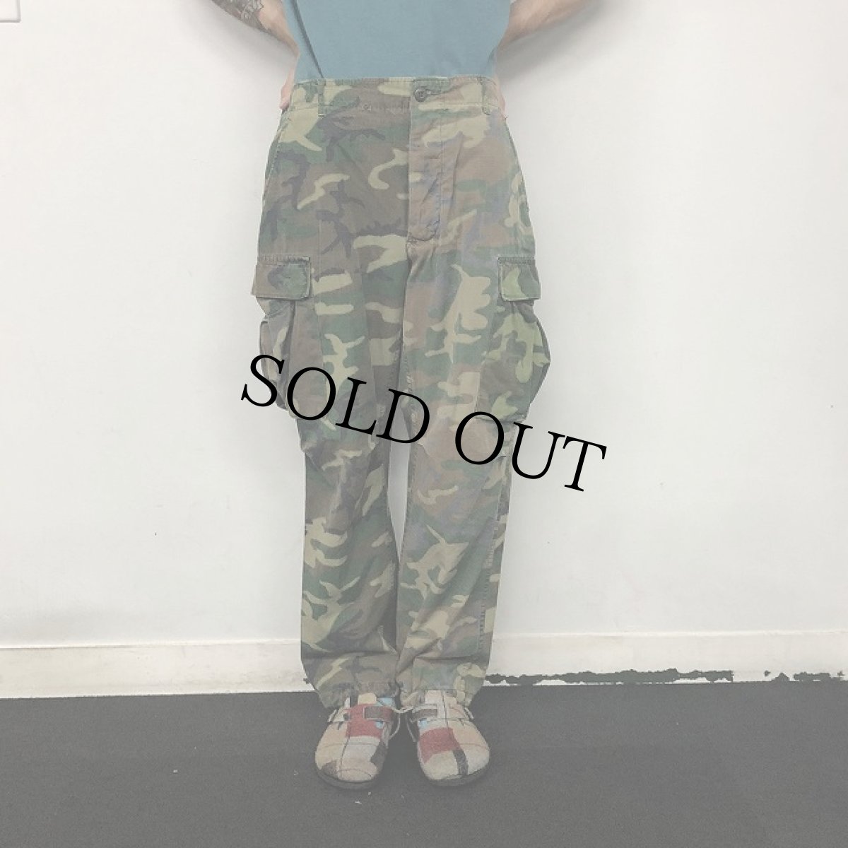 画像2: ERDL MIX LEAF "Jangle Fatigue Pants 4th" MEDIUM-REGULAR (2)