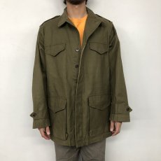 画像2: 50's French Army M-47 フィールドジャケット 前期 DEADSTOCK (2)