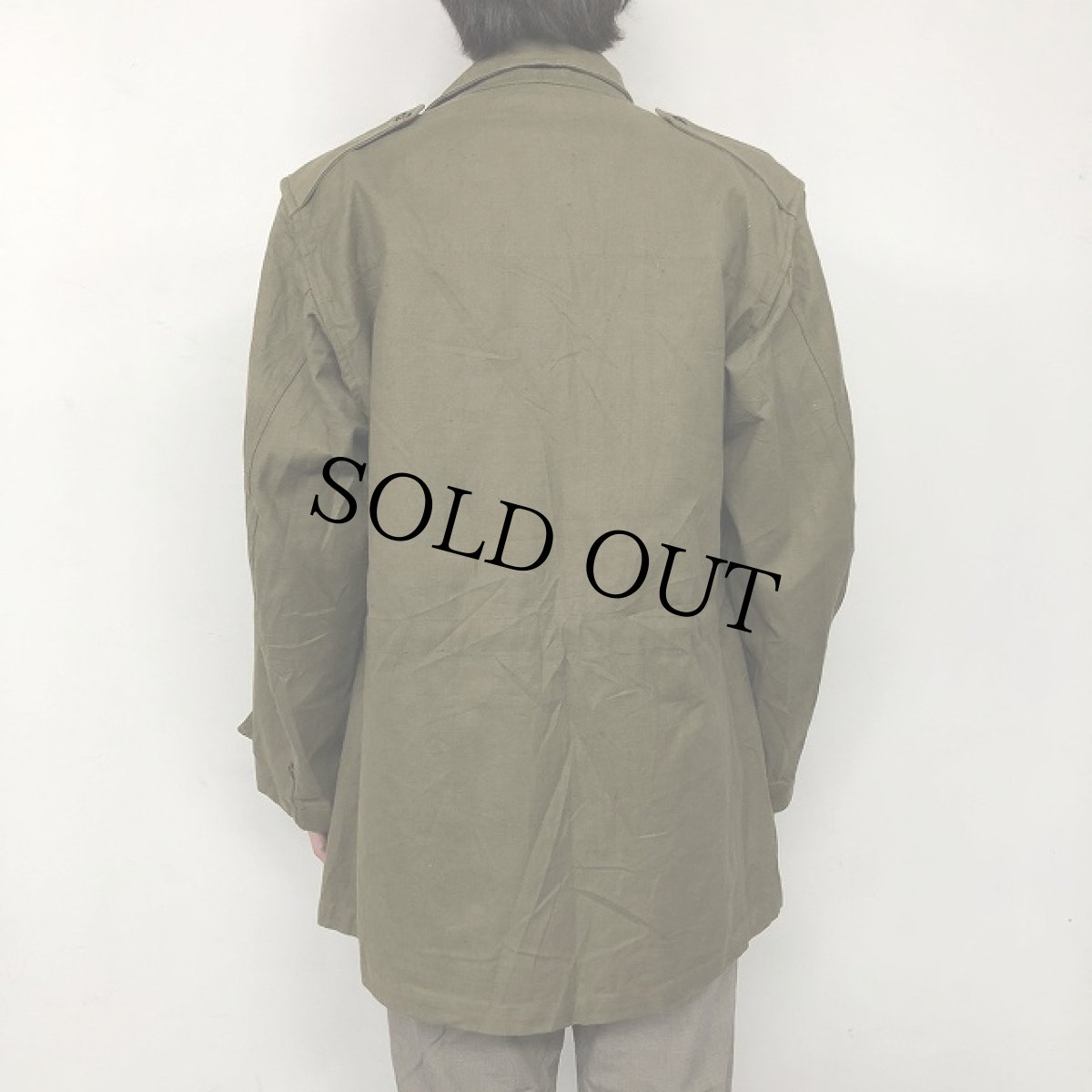 画像4: 50's French Army M-47 フィールドジャケット 前期 DEADSTOCK (4)