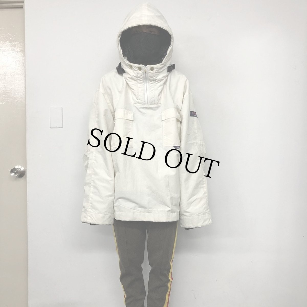 画像3: 90's TOMMY JEANS ナイロンプルオーバージャケット XXL (3)