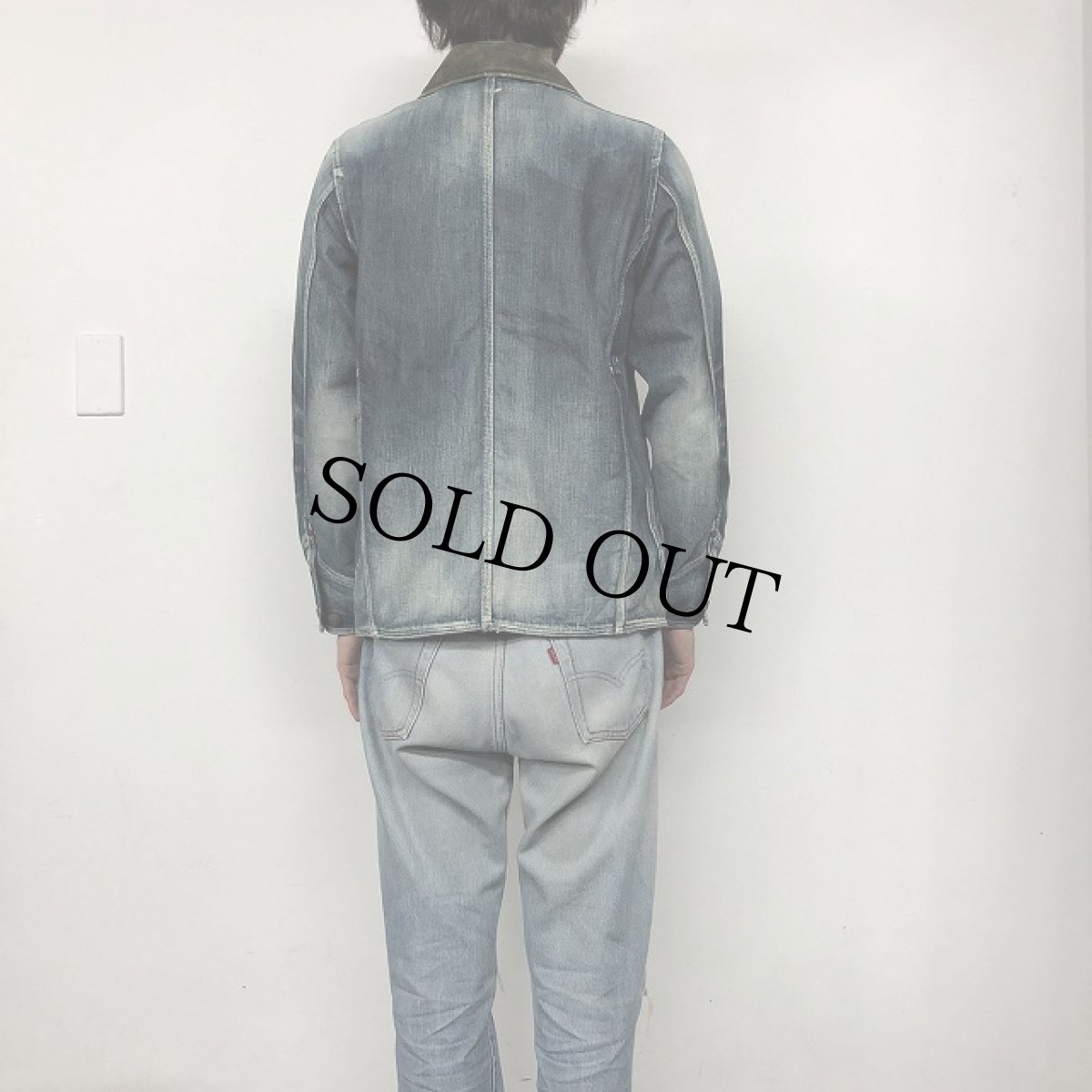 画像4: KAPITAL LEGS デニムカバーオール M (4)