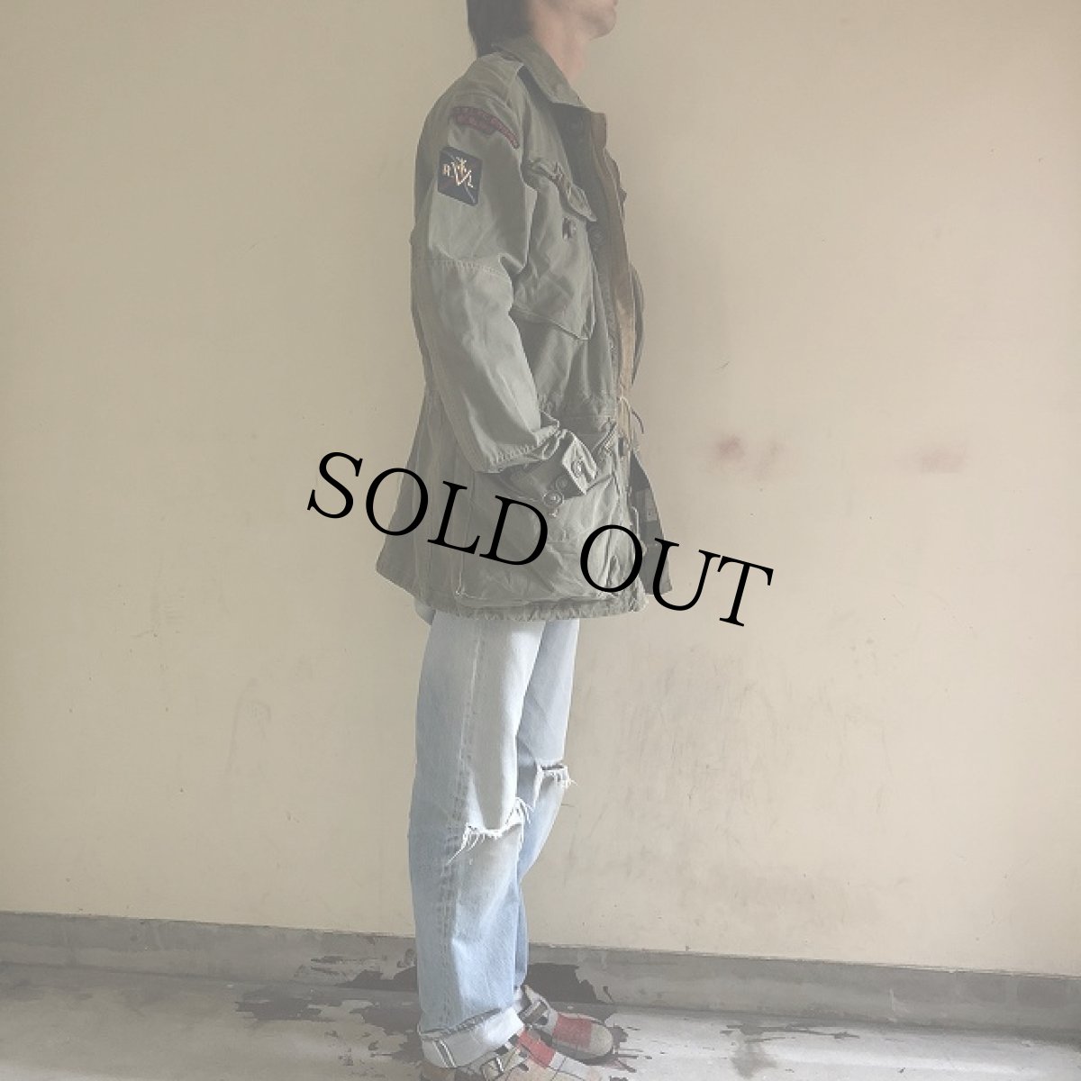 画像3: POLO Ralph Lauren "M-1943 Type" フィールドジャケット L (3)