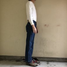 画像3: 60〜70's LEVI'S 501 BIGE デニムパンツ W29 (3)