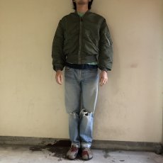 画像3: 60's U.S.AIR FORCE L-2B Flight Jacket MEDIUM (3)